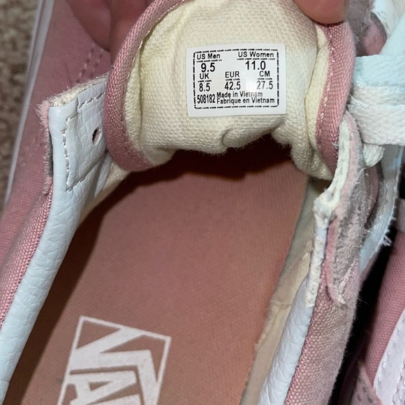 Light Pink Old School Vans - Picture 6 of 6